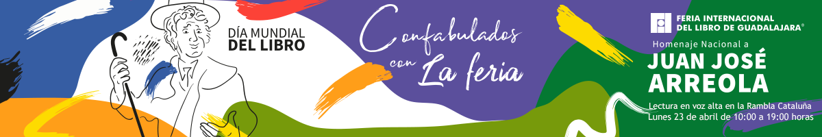 23 de abril de 2018 - Día Mundial del Libro Lectura en voz alta de La Feria de Juan Jose Arreola - 23 de abril Rambla Cataluña