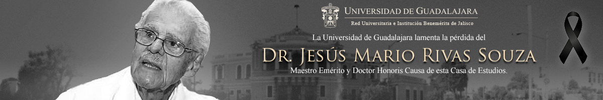 Obituario: 27 de noviembre de 2018 - Mario Rivas Souza, una vida dedicada a la medicina forense Lamenta la UdeG el fallecimiento del Maestro Emérito y Doctor Honoris causa de esta casa de estudios