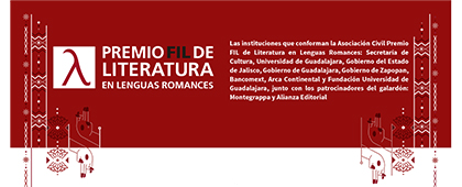 Cartel informativo de la Convocatoria del Premio FIL de Literatura 2019. Fecha límite de recepción de candidaturas 19 de julio. Invitan Universidad de Guadalajara y la Feria Internacional de Libro