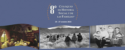 Cartel de 8° Coloquio de Historia Social y de las Familias