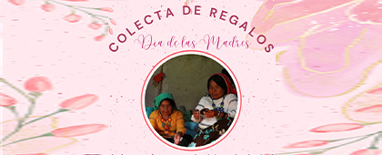 Cartel de la Colecta de regalos por el Día de las Madres