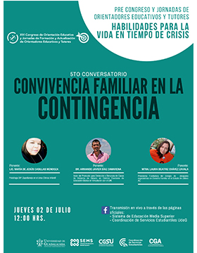 Quinto Conversatorio: Convivencia familiar en la contingencia