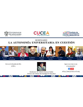 Seminario: La Autonomía Universitaria en cuestión