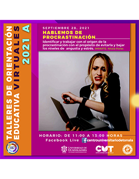 Taller: Hablemos de procrastinación