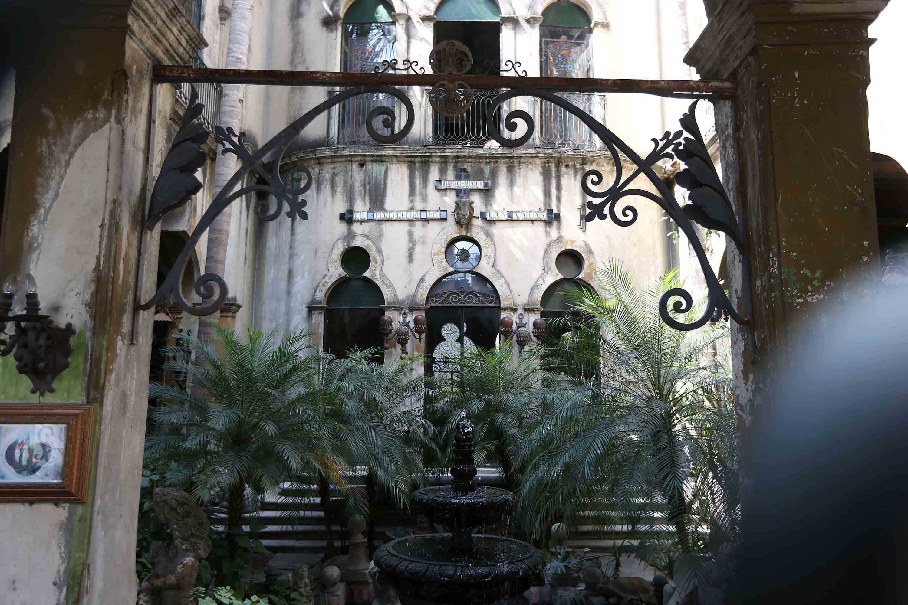 interior del palacio de las vacas