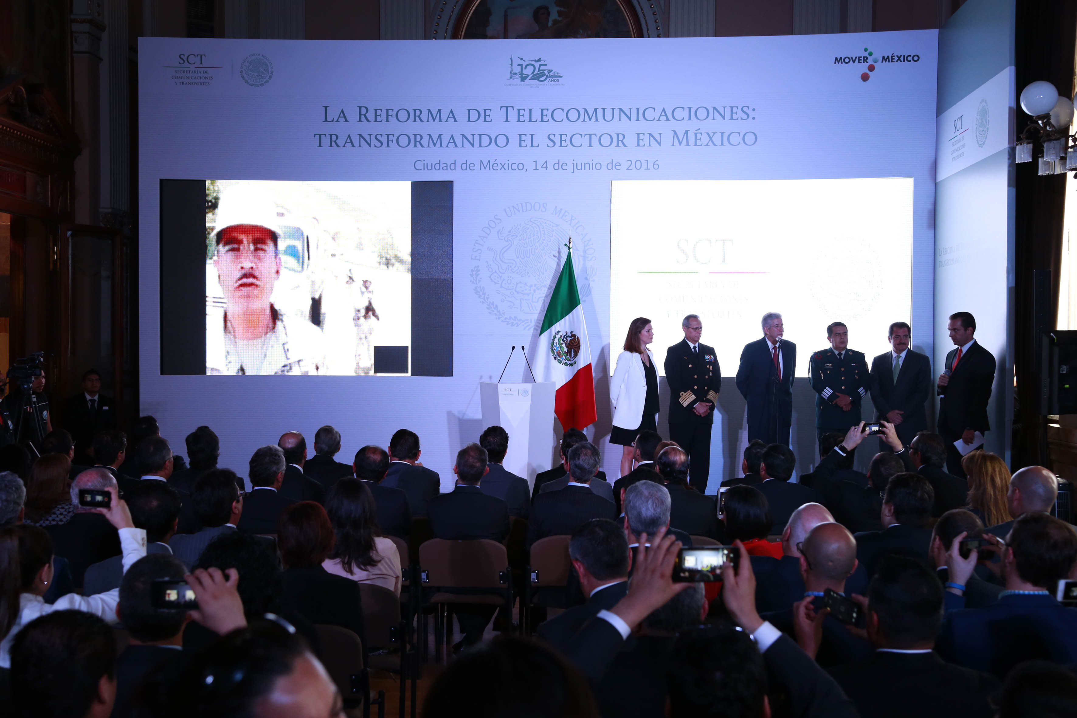 Autoridades responsables, en el desarrollo del programa "México Conectado”