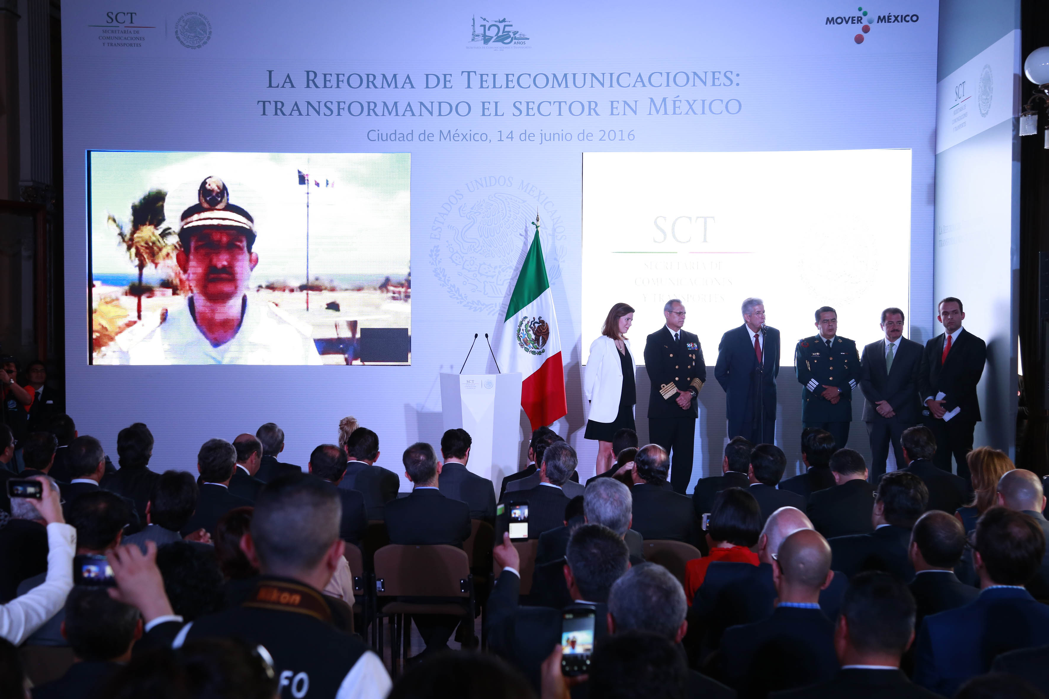 Autoridades responsables, en el desarrollo del programa "México Conectado”
