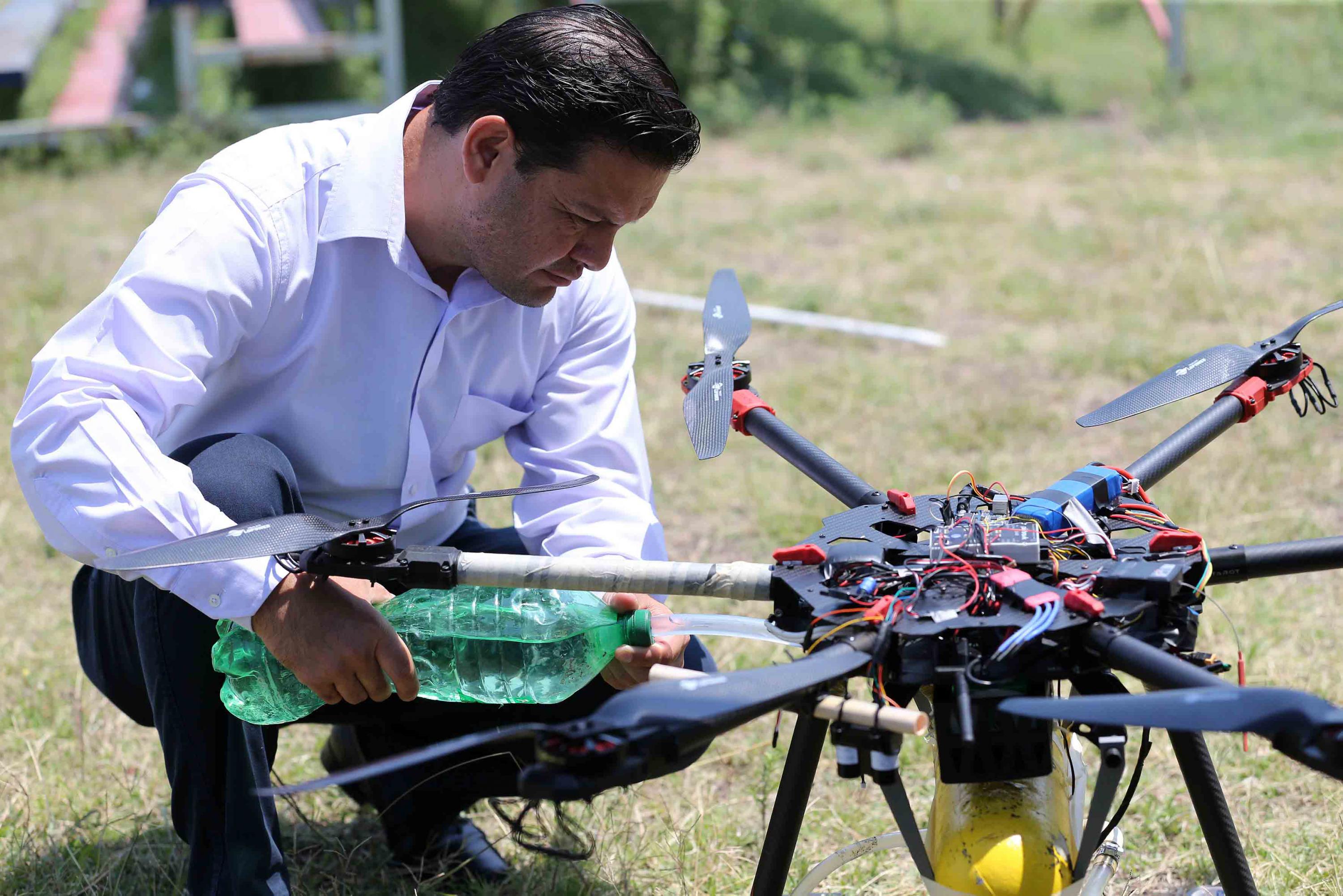 Fumigacion hotsell por drones