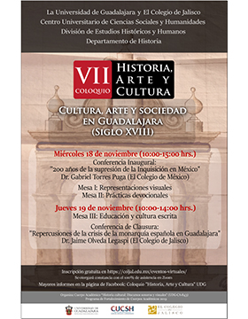 VII Coloquio anual "Historia, arte y cultura"