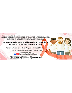Conferencia: “Factores Asociados a la adherencia al tratamiento del VIH. Un abordaje transdisciplinar”