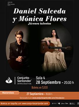 Cartel del Ciclo de guitarra 2023: Mónica Flores y Daniel Salceda Cartel del Ciclo de guitarra 2023: Mónica Flores y Daniel Salceda