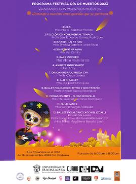 Cartel del Festival Día de Muertos 2023 Cartel del Festival Día de Muertos 2023