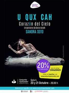 Cartel del U Qux Cah, un solo de danza butoh con Sandra Soto Cartel del U Qux Cah, un solo de danza butoh con Sandra Soto