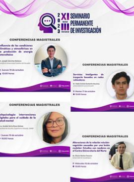 Cartel del XI Seminario Permanente de Investigación, CUNorte 2023 Cartel del XI Seminario Permanente de Investigación, CUNorte 2023