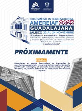 Cartel del Congreso Internacional AMEREIAF 2023 Cartel del Congreso Internacional AMEREIAF 2023