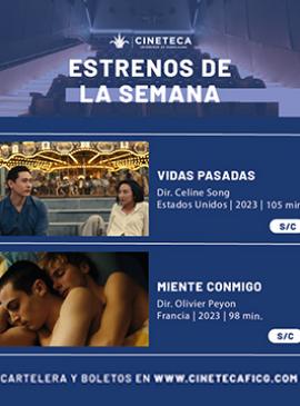 Cartel de los estrenos de la Cineteca FICG Cartel de los estrenos de la Cineteca FICG
