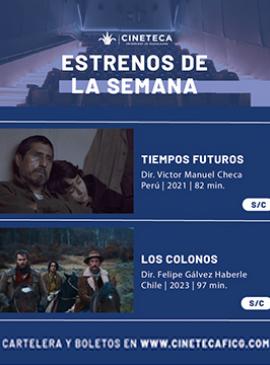 Cartel de los estrenos de la Cineteca FICG Cartel de los estrenos de la Cineteca FICG