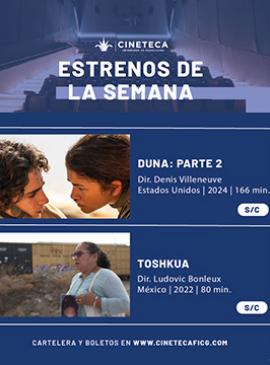 Cartel de los estrenos de la Cineteca FICG Cartel de los estrenos de la Cineteca FICG