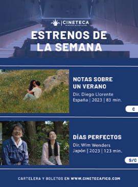 Cartel de los estrenos de la Cineteca FICG Cartel de los estrenos de la Cineteca FICG