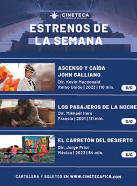 Cartel de la Cartelera de la Cineteca FICG Cartel de la Cartelera de la Cineteca FICG