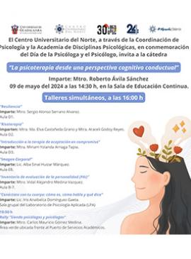 Cartel de la Cátedra: La psicoterapia desde una perspectiva cognitivo conductual Cartel de la Cátedra: La psicoterapia desde una perspectiva cognitivo conductual