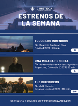 Cartel de los estrenos de la Cineteca FICG Cartel de los estrenos de la Cineteca FICG