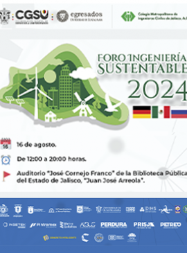 Cartel del Foro de Ingeniería Sustentable 2024 Cartel del Foro de Ingeniería Sustentable 2024