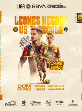 Cartel de Leones Negros vs Tlaxcala Cartel de Leones Negros vs Tlaxcala