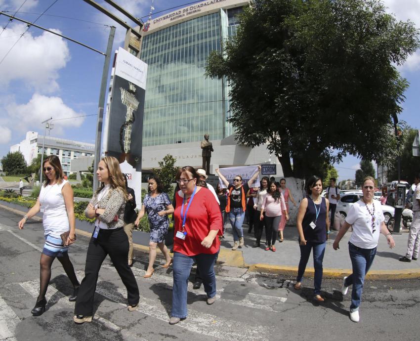 Universidad de Guadalajara se suma al simulacro nacional del 20 de enero