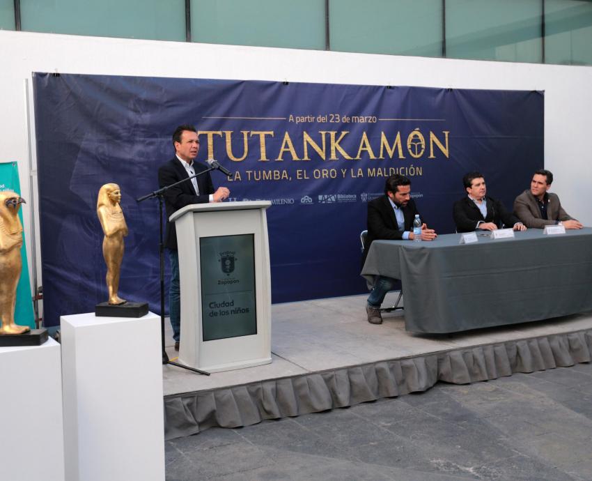 Los tesoros de Tutankamón llegarán a la Biblioteca Pública del estado de Jalisco