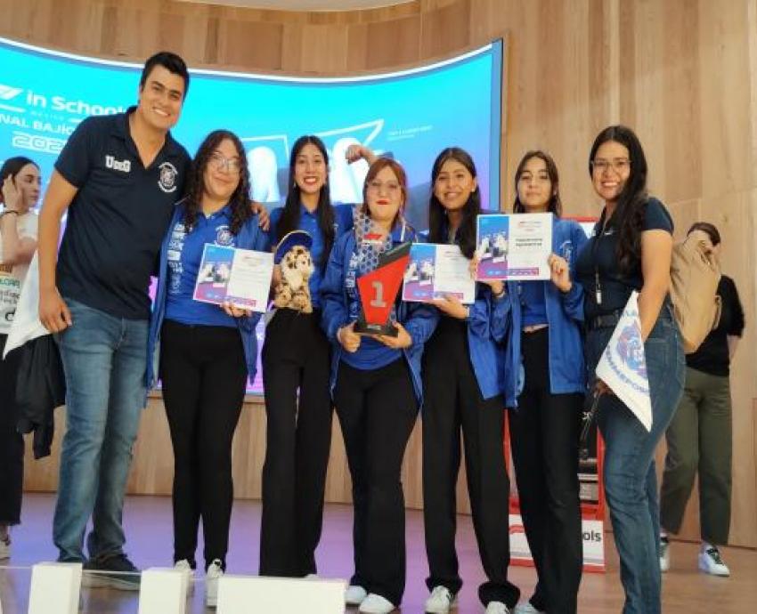 Hacen escuderías de Prepas UDG el uno-dos en la final regional bajío-norte del F1 in Schools México