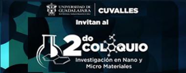 Cartel del 2do Coloquio de Investigación en Nano y Micro Materiales