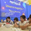 Niños de primaria en uno de los talleres impartidos por Papirolas.