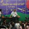 Niños participando en el taller ¿Quien se robo el sol? en Papirolas 2016