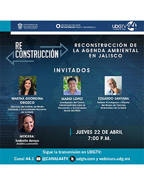 Webinar: Reconstrucción de la agenda ambiental en Jalisco