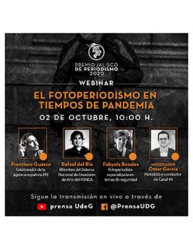 Webinar: El fotoperiodismo en tiempos de pandemia