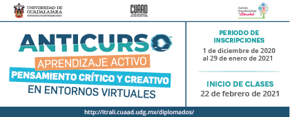 Anticurso. Aprendizaje activo, pensamiento crítico y creativo en entornos virtuales