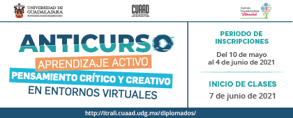 Anticurso. Aprendizaje activo, pensamiento crítico y creativo en entornos virtuales