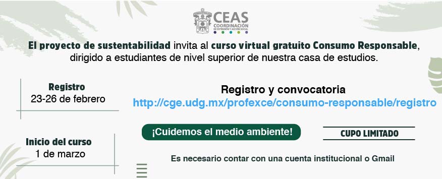 Curso virtual gratuito: Consumo Responsable