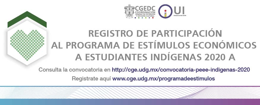 Programa de Estímulos Económicos a Estudiantes Indígenas 2020-A
