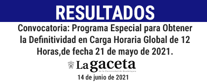 RESULTADOS: convocatoria del Programa Especial para Obtener la Definitividad en Carga Horaria Global de 12 Horas