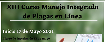 XIII Curso Manejo Integrado de Plagas en Línea