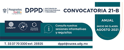 Doctorado en Políticas Públicas y Desarrollo, convocatoria 21-B