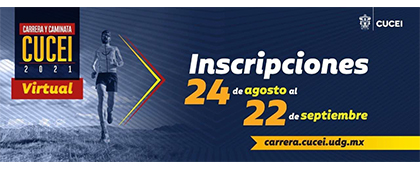 Carrera y caminata CUCEI 2021