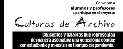 Participa en el proyecto Culturas de Archivo