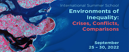 • Escuela de verano: International Summer School: Environments of Inequality. Crises, Conflicts, Comparisons