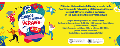 Cursos infantiles de verano 2021