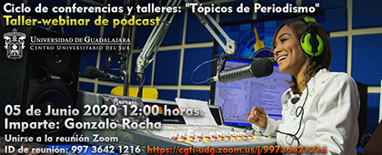 Taller-webinar de podcast