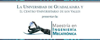 Maestría en Ingeniería Mecatrónica, convocatoria al ciclo 2022A