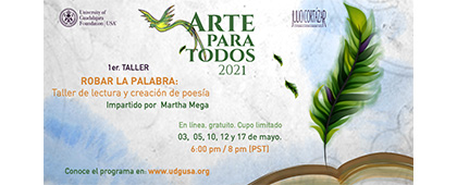 1er Taller: Robar la palabra. Taller de lectura y creación de poesía